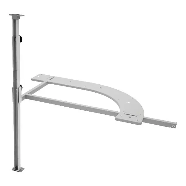 Nuvola středová nosná tyč, stříbrná barva, levá, výška korpusu 640-770 mm Poslední Šance