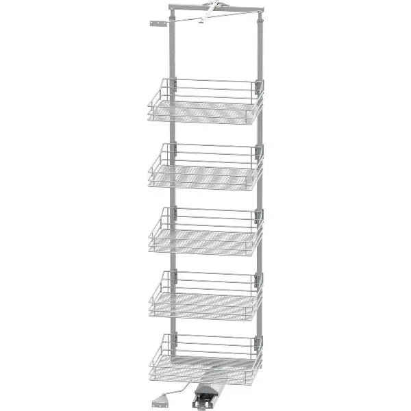 VS TAL Gate výsuv vysoké skříně Set SaphirŠK 600 mm 1900 - 2140 mm bílý Cenový Hit