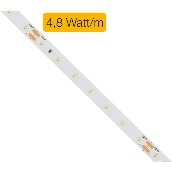 SIRO LED pásek SL-MONO 4,8W/m, IP20, 3000K, 24 V/DC, na míru Nakupujte Hned