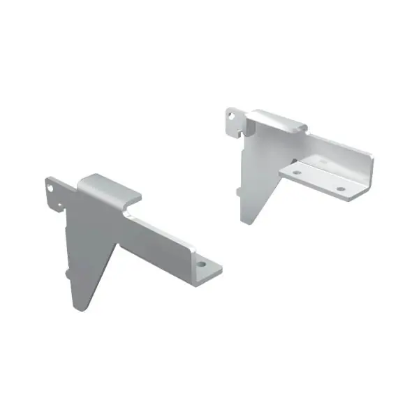 Autentický Prodejna systém Single/Twin Konzole pro sklo 60 mm, šedý