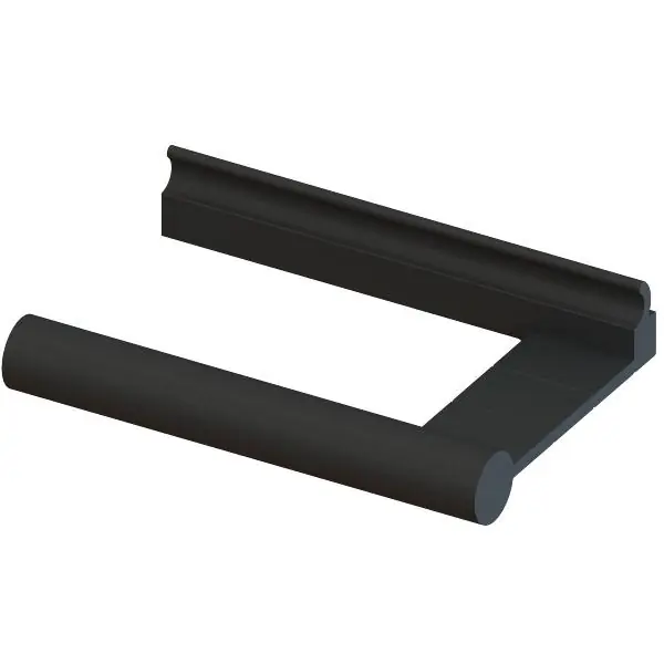 L&S Sign držák rolí 287 mm, černá Nejlepší Volba