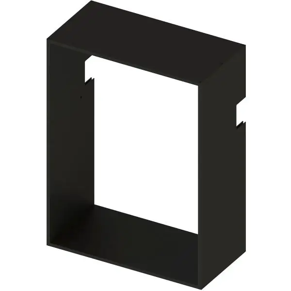 Vysoce Kvalitní L&S Sign Modul horizontální V: 400 mm, š: 300 mm černé