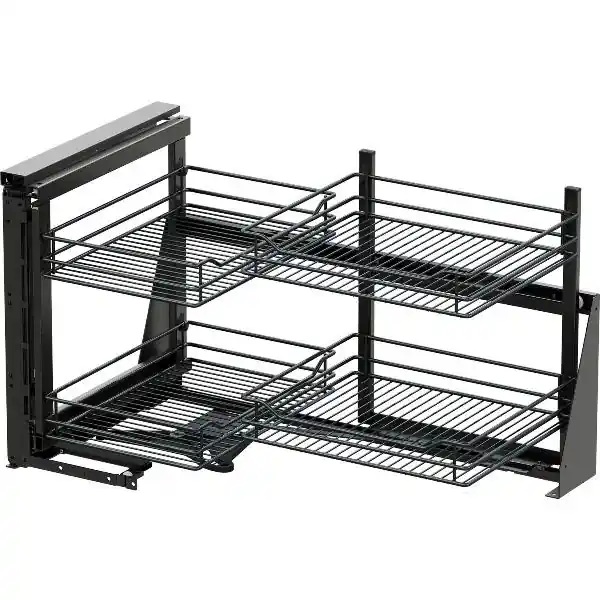 Sleva VS COR Fold výsuvná rohová sada Classic ŠK 900 mm levý láva