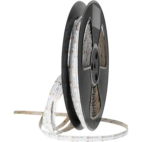 Výprodej MC LED pásek COB 18W/m RGB+WW, 24 V/DC, role 5 m