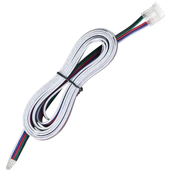 Nízká Cena MC LED propojovací kabel s klipem 2000mm pro LED pásek COB RGB + WW