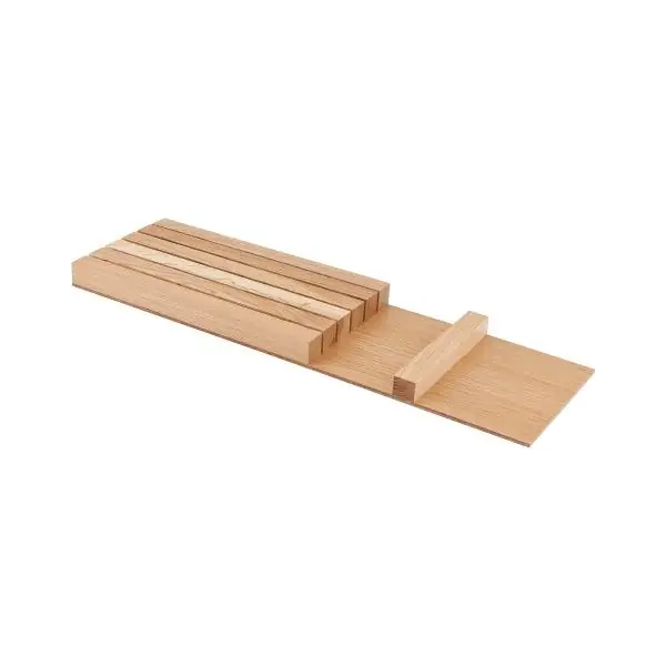 Move blok na nože 137,5 x 37,5 x 472 mm, dub světlý Bezpečná Platba