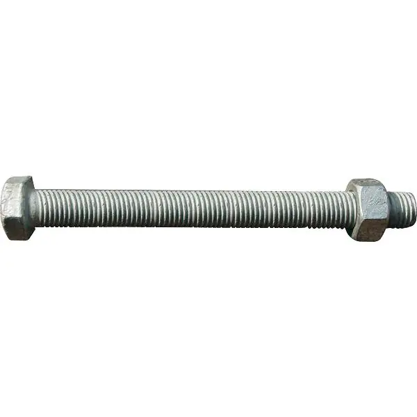 Nejlepší Volba SB šroub XYLX EN 15048-1 8.8 ocel, M12 x 50, plný závit, žárový pozink
