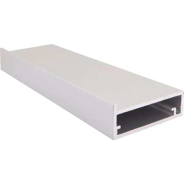 Hliníkový rámový profil široký 50/20,2 mm, délka 2500 mm na tyč, přírodní elox Nízká Cena