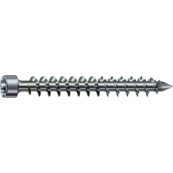 SPAX vrut pro dřevostavby 8.0x300 plný závit Torx 40 Wirox stříbrný Rychlé Dodání