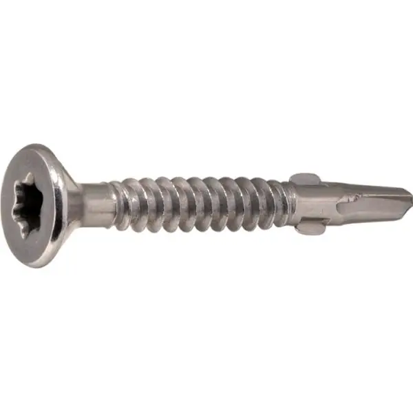 Oblíbený Vrut s vrtací špičkou s křidélky zápustná hlava DIN7504 5.5x60,Torx25, ocel poz.