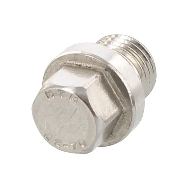 Zátka s trubkovým závitem DIN 910 G 1/4", nerez A4 Omezená Nabídka