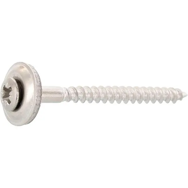 Klempířský vrut s těsnicí podložkou 4.5x35 PZ2, nerez A2 Nová Kolekce