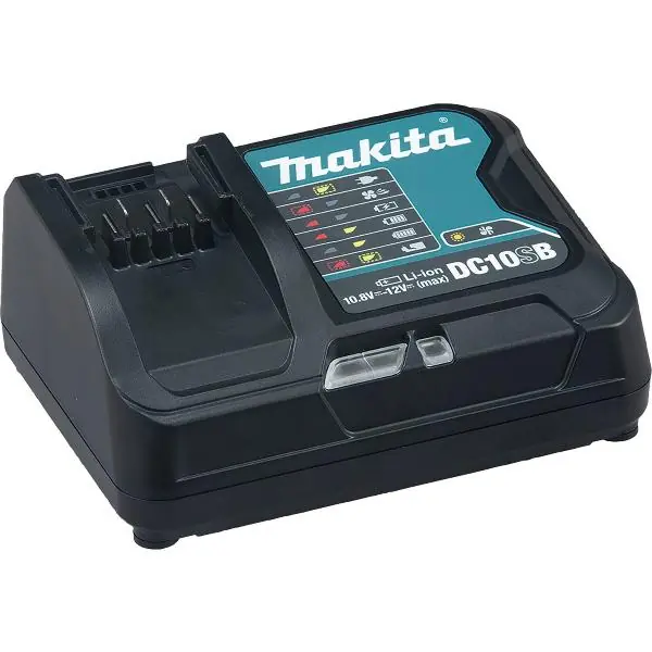 Vysoce Kvalitní MAKITA nabiječka DC10SB CV für 10,8 - 12 Volt Li-Ion