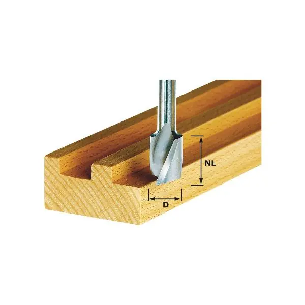 FESTOOL drážkovací spirálová fréza HW 8 x 25 mm, stopka 8mm (490979) Odeslání Ihned