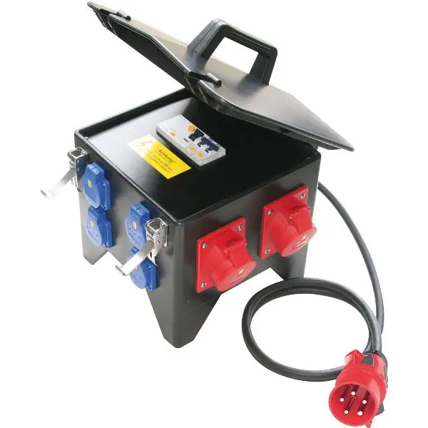 Mobil. rozvaděč celogum. Spitz přenos. 5G2,5 4x250 V/2x400 V+FI IP44 Koupit Online