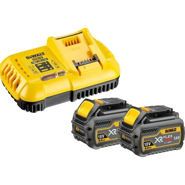 Sleva DEWALT Aku-Start sada DCB118T2 18 V/54 V 2 ks. 6Ah Aku a nabíječka