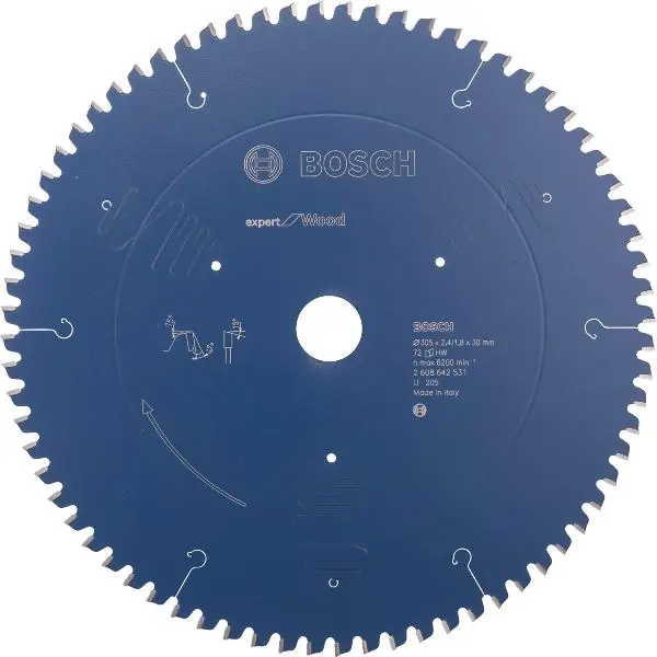 BOSCH pilový kotouč Expert for Wood ø 305 x 1,8 x 30 mm zuby 72 (WZ) neg. Nejlepší Volba