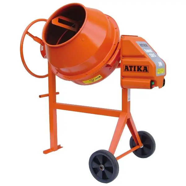 ATIKA míchačka betonu Comet 130 S 400 V Aktuální