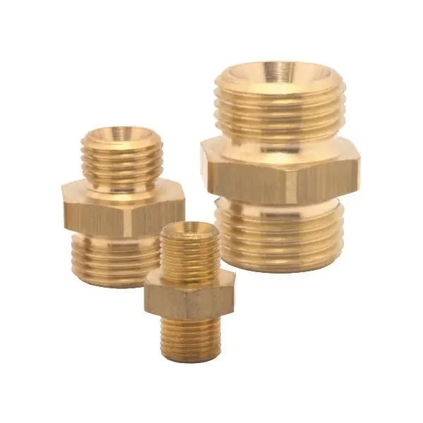 Pouze Dnes Dvojitá vsuvka na stlačený vzduch AG 3/8" a AG 1/2" z mosazi