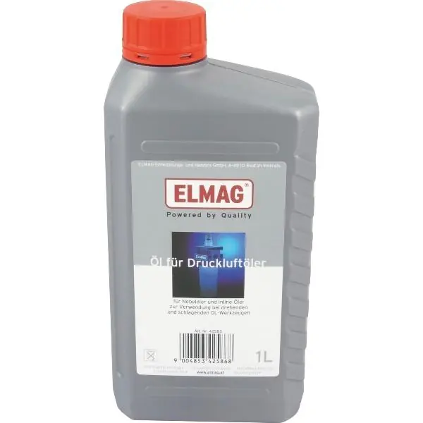 Stlačený vzduchový olej 1000 ml Bez pryskyřice a kyselin Akční Nabídka