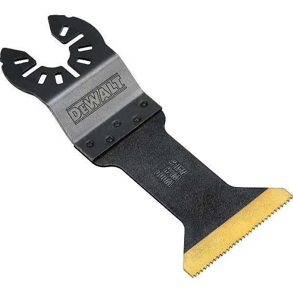 Ověřený DEWALT Multi Tool řezný plátek titan DT 20702 šíře 44mm délka 55mm (1 ks)