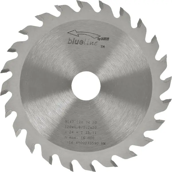 Super Cena AKE pilový kotouč HW ø 120 x 1,2 x 20 mm 24 střídavých zubů (WZ) pozitiv