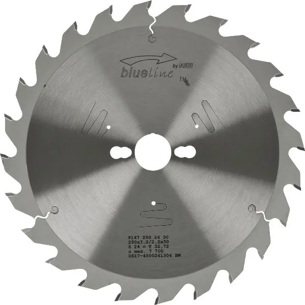 AKE pilový kotouč HW ø 250 x 2,8 x 30 mm 24 střídavých zubů (WZ) pozitiv Poslední Šance