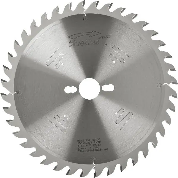 AKE pilový kotouč HW ø 250 x 2,8 x 30 mm 40 střídavých zubů (WZ) pozitiv Kup Teď