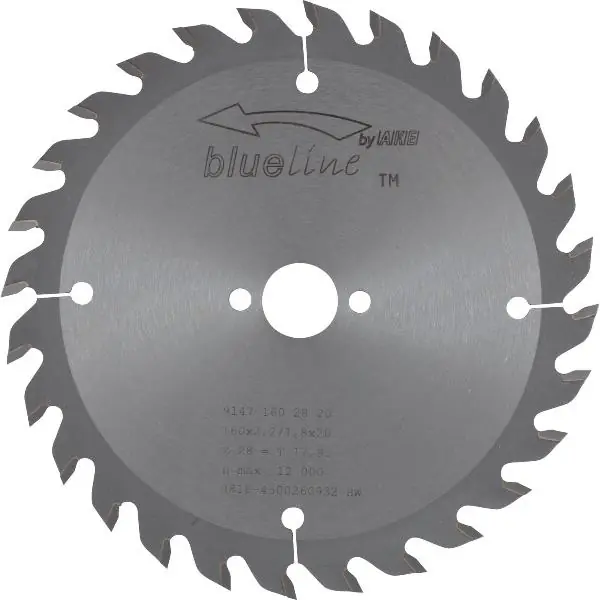 AKE pilový kotouč HW ø 160 x 2,2 x 20 mm 28 střídavých zubů (WZ) pozitiv Nakupujte Hned