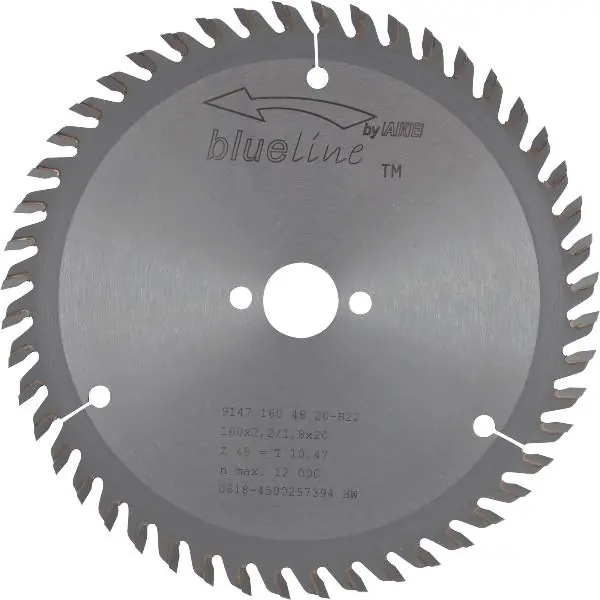 Časově Omezené AKE pilový kotouč HW ø 160 x 2,2 x 20 mm 48 střídavých zubů (WZ) pozitiv