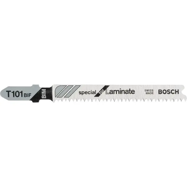 Značkový BOSCH pilový plátek T101BIF (5 ks) special for Laminate