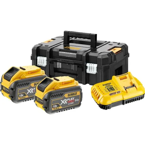Nejlepší Cena DEWALT Aku-Start-Set DCB118Y2T 18V/54V 2 ks 12Ah Aku a nabíječka