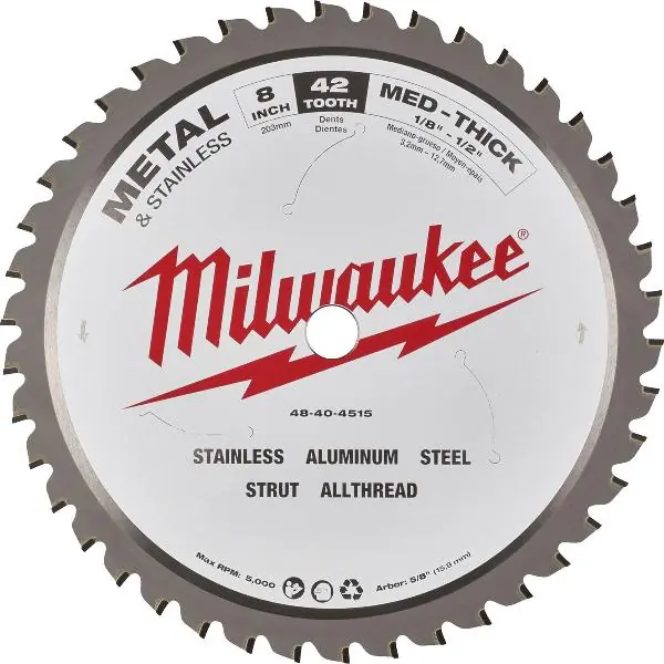 MILWAUKEE HM kotouč kotoučové pily ø 203 x 1,8 x 15,87, 42 zubů Vysoce Kvalitní