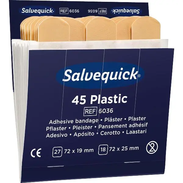 SALVEQUICK vodoodpudivé náplasti REF 6036 do zásobníku na náplasti Top Prodej