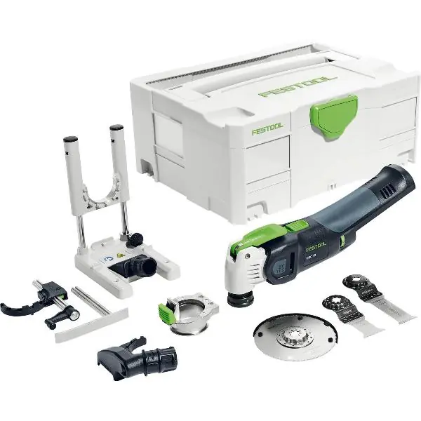 FESTOOL aku oscilátor OSC 18 Li E-Basic-sada 180 voltů Nejlepší Cena