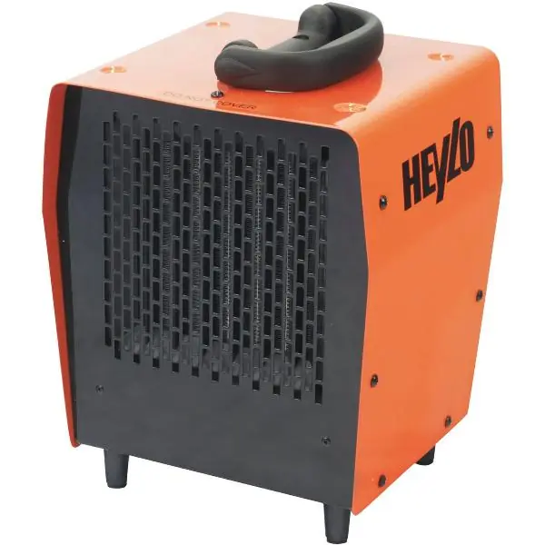 HEYLO elektrický ohřívač DE3XL tepelný výkon 1,5 - 3 kW Novinka