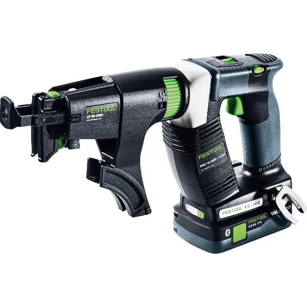 Aktuální FESTOOL sádrokartonový šroubovák DWC 18-2500Li-Plus 18,0 Volt / 4,0 Ah Li-Ion