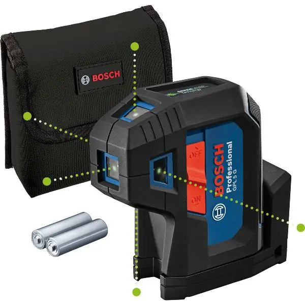 Cenová Bomba BOSCH Bodový laser GPL5G IP 65
