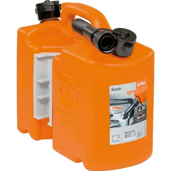 STIHL kombinovaný kanystr oranžový na 5 l paliva a 3 l oleje Rychlé Dodání