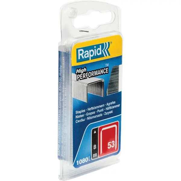 RAPID sponky typ 53, 12 mm, ocelový drát (1080 ks) Dokud Zásoby Vydrží