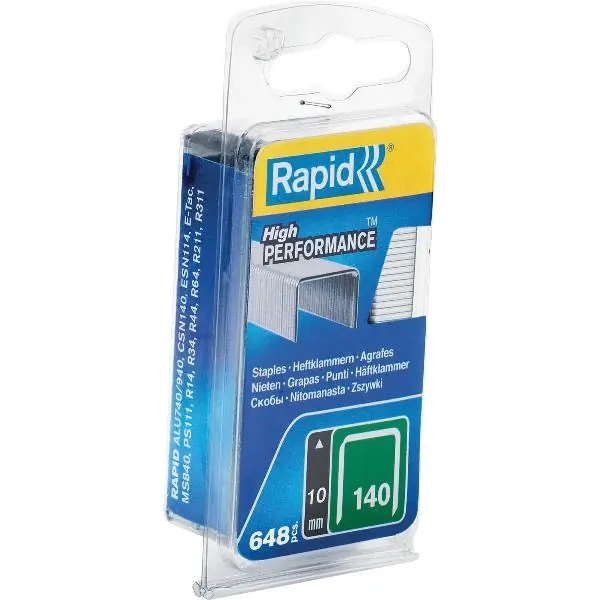Víkendová Akce RAPID sponky typ 140 14 mm z tvrz.drátu (650 ks) balení