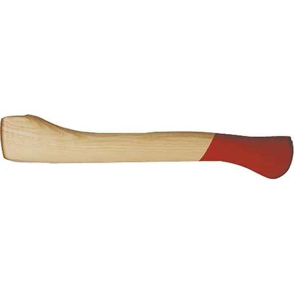 Cenová Bomba Topůrko sekery Stubai z tvrdého dřeva, zahnutý tvar, délka 380 mm