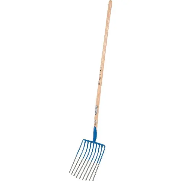 Rychlé Dodání OFFNER vidle na koks a štěrk 9 velikost hrotů 340x250mm s násadou