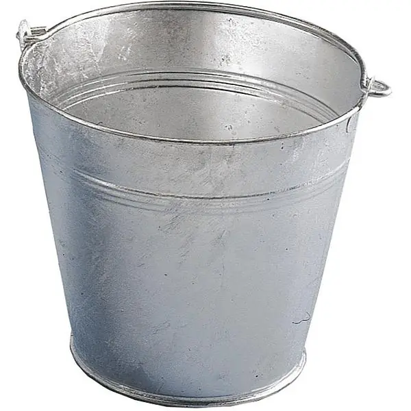 Nejlepší Volba Kbelík pozink kónický Ø33/32 cm s držadlem obsah 14 l