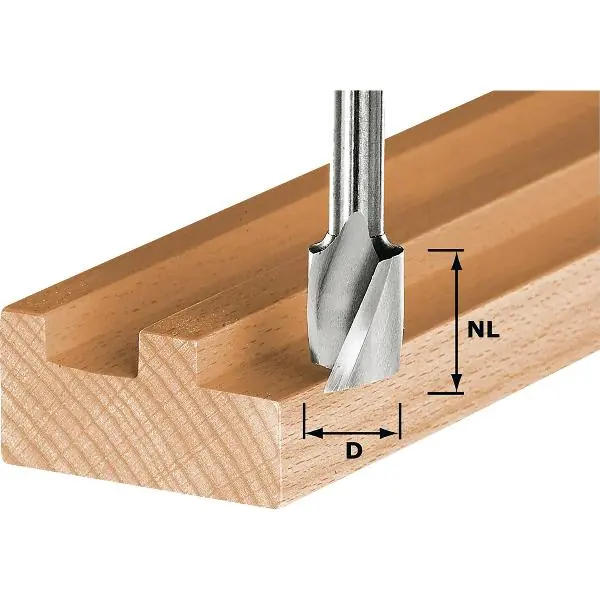 Rychlé Dodání FESTOOL spirálová drážkovací fréza HS 12 x 20 mm stopka 8 mm (490947)