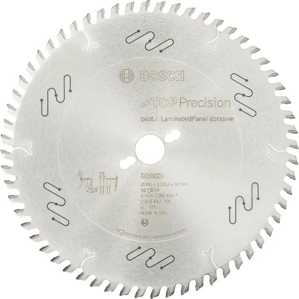 BOSCH pilový kotouč Top Precision Laminated ø 303 x 2,2 x 30 mm ZZ 60 (DH) poz. Novinka