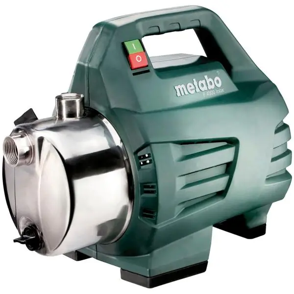 METABO zahradní čerpadlo P 4500 Inox s nerezovým krytem čerpadla 1300 W Odeslání Ihned