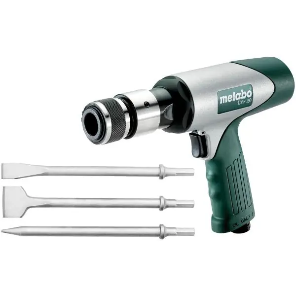 METABO pneumatické sekací kladivo DMH 290 set vč. 3 sekáčů Bezpečná Platba