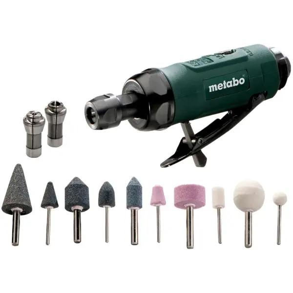 METABO pneumatická přímá bruska DG 25 set Ověřený