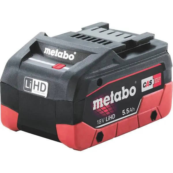 Dokud Zásoby Vydrží METABO náhradní baterie Li-HD 18 V / 5,5 Ah (IEC) LiHD